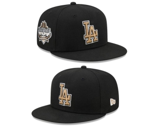 MLB Los Angeles Dodgers New Era Black 40th Anniversary at Dodger Stadium 9FIFTY Snapback Hat 2175
