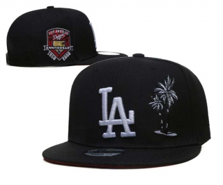 MLB Los Angeles Dodgers New Era Black 50th Anniversary 9FIFTY Snapback Hat 2177
