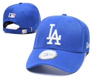 MLB Los Angeles Dodgers New Era Blue Curved Brim 9FIFTY Adjustable Hat 2190