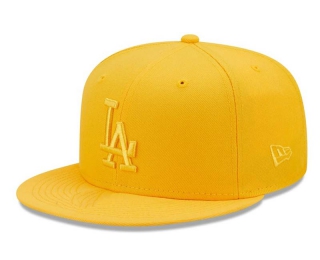 MLB Los Angeles Dodgers New Era Gold 9FIFTY Snapback Hat 2203