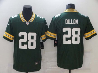 Men's Green Bay Packers #28 AJ Dillon Green Limited Team Color Vapor Untouchable Jersey