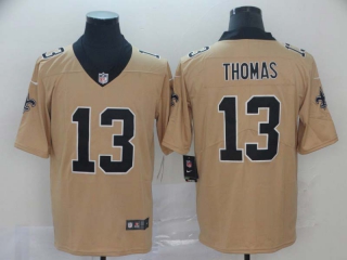 Men's New Orleans Saints #13 Michael Thomas Gold Stitched NFL Limited Inverted Legend Jersey