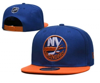 NHL New York Islanders New Era Royal Orange 9FIFTY Snapback Hat 2001