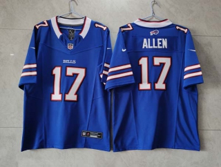 Men's Buffalo Bills #17 Josh Allen Royal 2023 F.U.S.E. Vapor Untouchable Limited Stitched Football Jersey