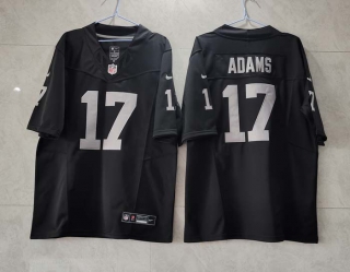Men's Las Vegas Raiders #17 Davante Adams Black 2023 F.U.S.E. Vapor Untouchable Limited Stitched Football Jersey