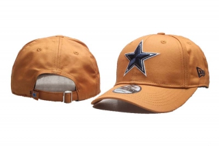 NFL Dallas Cowboys New Era Orange 9TWENTY Adjustable Hat 5002