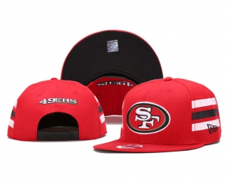 NFL San Francisco 49ers New Era Red Black 9FIFTY Snapback Hat 5003