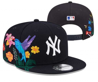 MLB New York Yankees New Era Black 9FIFTY Snapback Hat 3023
