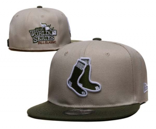 MLB Boston Red Sox New Era Gray Olive 2013 World Series Fall Classic 9FIFTY Snapback Hat 2044