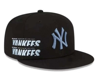 MLB New York Yankees New Era Black 9FIFTY Snapback Hat 2222