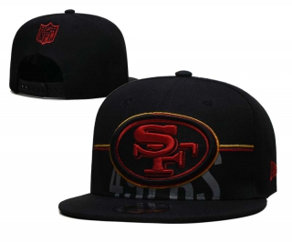 NFL San Francisco 49ers New Era Black 2023 NFL Training Camp 9FIFTY Snapback Hat 6047