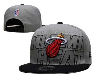 NBA Miami Heat New Era Gray Black 2023 NBA Draft Two-Tone 9FIFTY Snapback Hat In Bulk 5Hats 2012