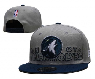 NBA Minnesota Timberwolves New Era Gray Navy 2023 NBA Draft Two-Tone 9FIFTY Snapback Hat In Bulk 5Hats 2011