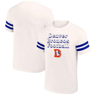 Men's Denver Broncos NFL x Darius Rucker Collection By Fanatics Cream Vintage T-Shirt