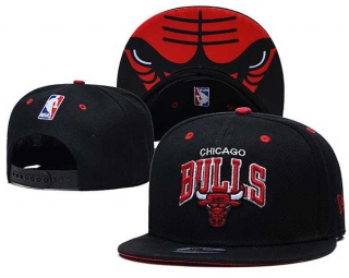 NBA Chicago Bulls New Era Black 9FIFTY Snapback Hat 2194