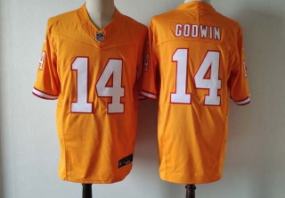 Men's NFL Tampa Bay Buccaneers #14 Chris Godwin Nike Orange Vapor F.U.S.E. Limited Jersey