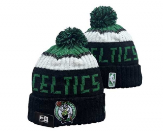 NBA Boston Celtics New Era Black Beanies Knit Hat 3019