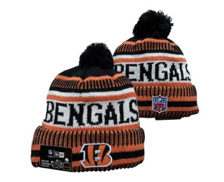 NFL Cincinnati Bengals New Era Black Orange Beanies Knit Hat 3037