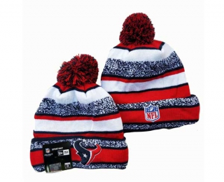 NFL Houston Texans New Era Red White Beanies Knit Hat 3046