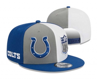 NFL Indianapolis Colts New Era Gray Royal 2023 Sideline 9FIFTY Snapback Hat 3019