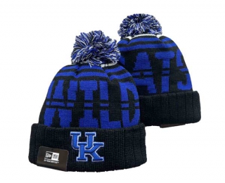 NCAA Kentucky Wildcats New Era Black Beanies Knit Hat 3001