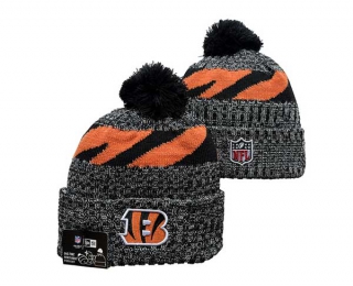 NFL Cincinnati Bengals New Era Black 2023 Sideline Cuffed Beanies Knit Hat 3038