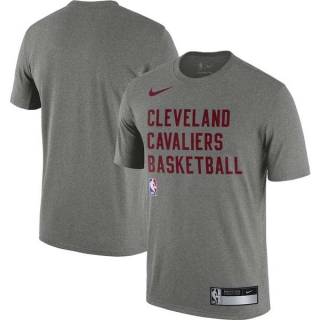 Men's NBA Cleveland Cavaliers Nike Heather Gray 2023-24 Sideline Legend Performance Practice T-Shirt