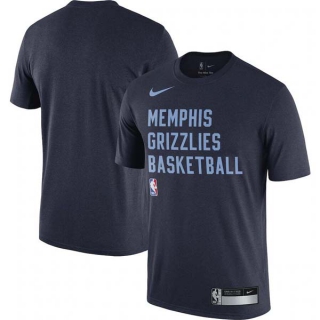 Men's NBA Memphis Grizzlies Nike Navy 2023-24 Sideline Legend Performance Practice T-Shirt
