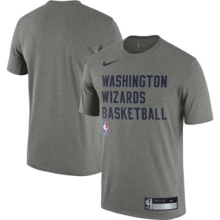 Men's NBA Washington Wizards Nike Heather Gray 2023-24 Sideline Legend Performance Practice T-Shirt