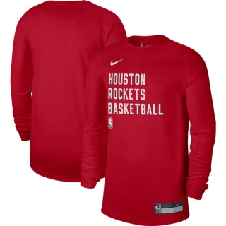 Unisex NBA Houston Rockets Nike Red 2023-24 Legend On-Court Practice Long Sleeve T-Shirt