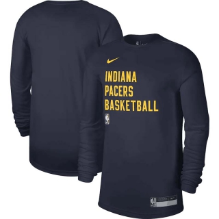 Unisex NBA Indiana Pacers Nike Navy 2023-24 Legend On-Court Practice Long Sleeve T-Shirt