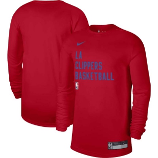 Unisex NBA LA Clippers Nike Red 2023-24 Legend On-Court Practice Long Sleeve T-Shirt