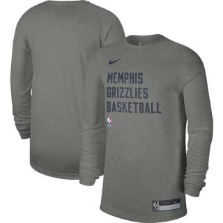 Unisex NBA Memphis Grizzlies Nike Heather Gray 2023-24 Legend On-Court Practice Long Sleeve T-Shirt