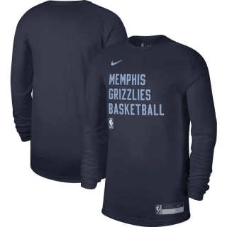 Unisex NBA Memphis Grizzlies Nike Navy 2023-24 Legend On-Court Practice Long Sleeve T-Shirt