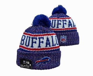 NFL Buffalo Bills New Era Royal White Cuffed Beanies Knit Hat 3055