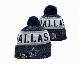 NFL Dallas Cowboys New Era Navy White Cuffed Beanies Knit Hat 3062
