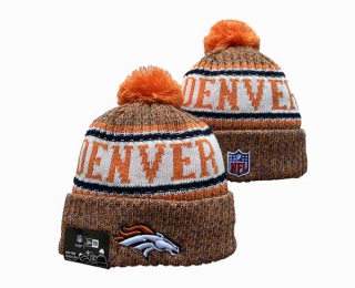 NFL Denver Broncos New Era Orange Cuffed Beanies Knit Hat 3051