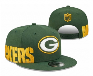 NFL Green Bay Packers New Era Green Arch 9FIFTY Snapback Hat 3045