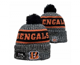 NFL Cincinnati Bengals New Era Graphite 2023 Sideline Beanies Knit Hat 3047