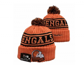 NFL Cincinnati Bengals New Era Orange 2022 Sideline Beanies Knit Hat 3048