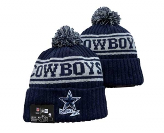 NFL Dallas Cowboys New Era Navy 2022 Sideline Beanies Knit Hat 3069