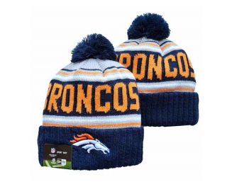 NFL Denver Broncos New Era Navy 2023 Sideline Beanies Knit Hat 3055