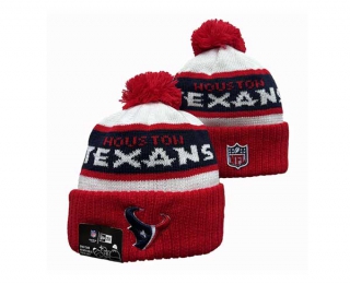 NFL Houston Texans New Era Red White 2023 Sideline Beanies Knit Hat 3049
