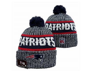 NFL New England Patriots New Era Graphite 2023 Sideline Beanies Knit Hat 3057