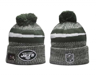 NFL New York Jets New Era Might Green 2023 Cold Weather Pom Beanies Knit Hat 5016