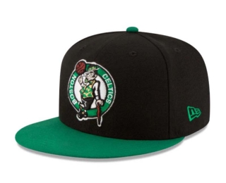 NBA Boston Celtics New Era Black Green 9FIFTY Snapback Hat 2032