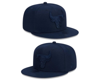 NBA Chicago Bulls New Era Navy Color Pack 9FIFTY Snapback Hat 2239