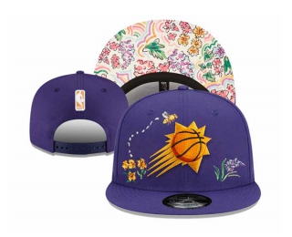 NBA Phoenix Suns New Era Purple Watercolor Floral 9FIFTY Snapback Hat 3016