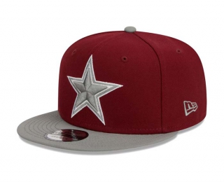 NFL Dallas Cowboys New Era Cardinal Graphite 2Tone Color Pack 9FIFTY Snapback Hat 2010