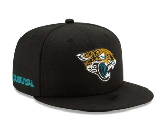 NFL Jacksonville Jaguars New Era Black 9FIFTY Snapback Hat 2024